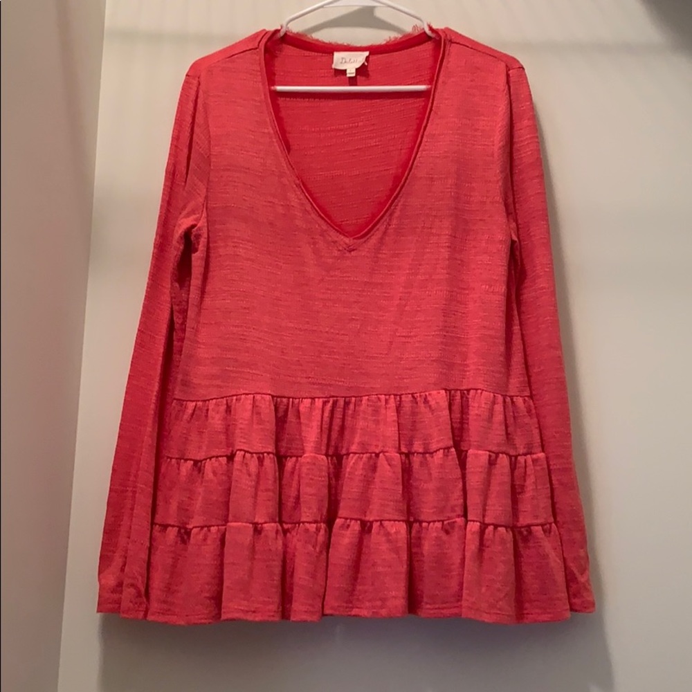 long sleeve anthroplogie shirt